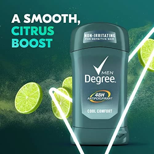 Degree Men Cool Comfort Antiperspirant Deodorant Stick 76.5ml (2.7 oz) | 48-Hour Odor Protection thumbnail 2