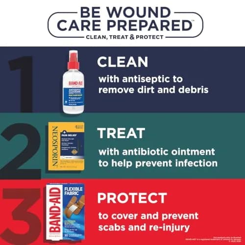 BAND-AID Brand Tru-Stay Sheer Adhesive Pads Large 10 Ct | Sterile Wound Care for Minor Cuts, Scrapes & Burns thumbnail 6