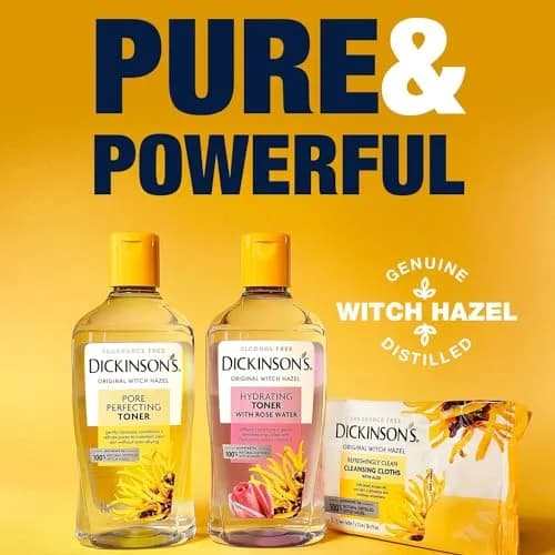 Dickinson's Original Witch Hazel Pore Perfecting Toner 473ml (16 Fl Oz) | Natural Distilled Witch Hazel for Pores thumbnail 7