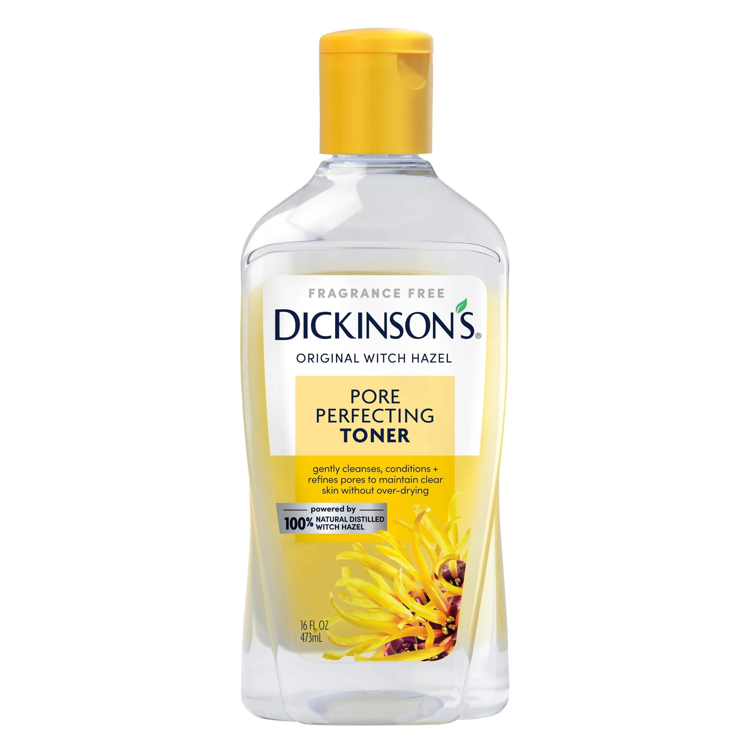 Dickinson's Original Witch Hazel Pore Perfecting Toner 946ml (32 Fl Oz) | Natural Distilled Witch Hazel for Oily & Sensitive Skin