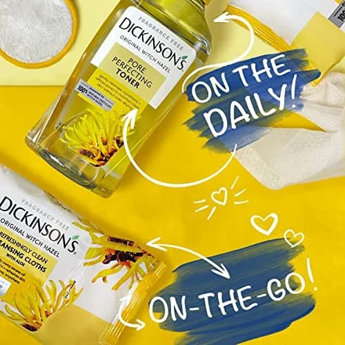 Dickinson's Original Witch Hazel Pore Perfecting Toner 473ml (16 Fl Oz) | Natural Distilled Witch Hazel for Pores thumbnail 8