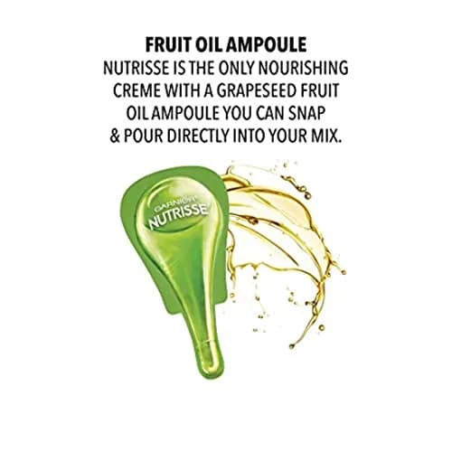 Garnier Nutrisse Permanent Hair Color Creme, 100 Extra-Light Natural Blonde (Chamomile) | Nourishing Triple Fruit Oil Formula thumbnail 6