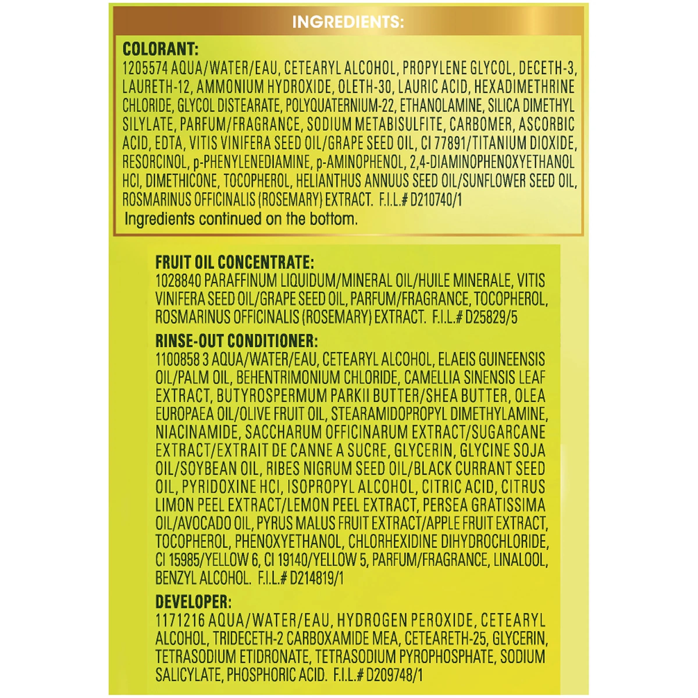 Garnier Nutrisse Permanent Hair Color Creme, 100 Extra-Light Natural Blonde (Chamomile) | Nourishing Triple Fruit Oil Formula - view 7