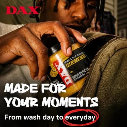 DAX Bees-Wax 14 Ounce | Moisturizes, Holds & Protects Curly & Coarse Hair thumbnail 3
