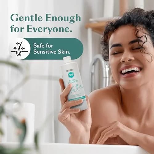 DHS Clear Shampoo for Sensitive Skin 16oz | Gentle, Fragrance-Free, Dermatologist Recommended thumbnail 4