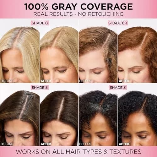 L'Oreal Paris Excellence Crème Permanent Hair Dye Medium Blonde | Triple Care Color with Hyaluronic Acid for 100% Gray Coverage thumbnail 3