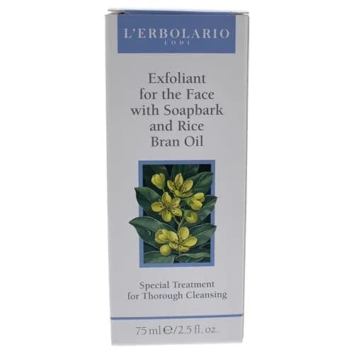 L'Erbolario Exfoliant Soapbark & Rice Bran Oil 2.5 oz | Gentle Face Cleanser for All Skin Types thumbnail 7
