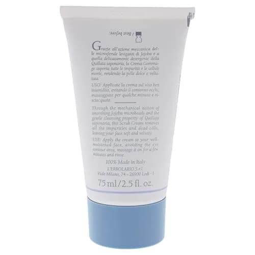 L'Erbolario Exfoliant Soapbark & Rice Bran Oil 2.5 oz | Gentle Face Cleanser for All Skin Types thumbnail 8