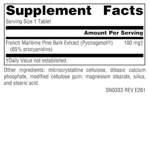 Source Naturals Pycnogenol 100 mg | Antioxidant Supplement for Good Health (70-120 chars) thumbnail 2