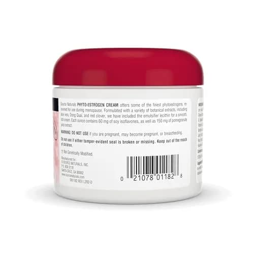 Source Naturals Phyto-Estrogen Cream, Paraben-Free - 4 oz Cream | Liposomal Botanical Blend for Skin thumbnail 3