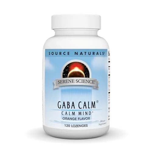 Source Naturals Serene Science GABA Calm -120 Lozenges | Supports Calm Mood & Relaxation thumbnail 1