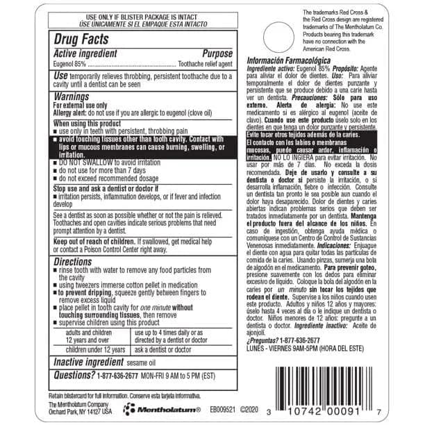 Red Cross Toothache Medication Drops | Fast-Acting Relief for Oral Pain in India thumbnail 7