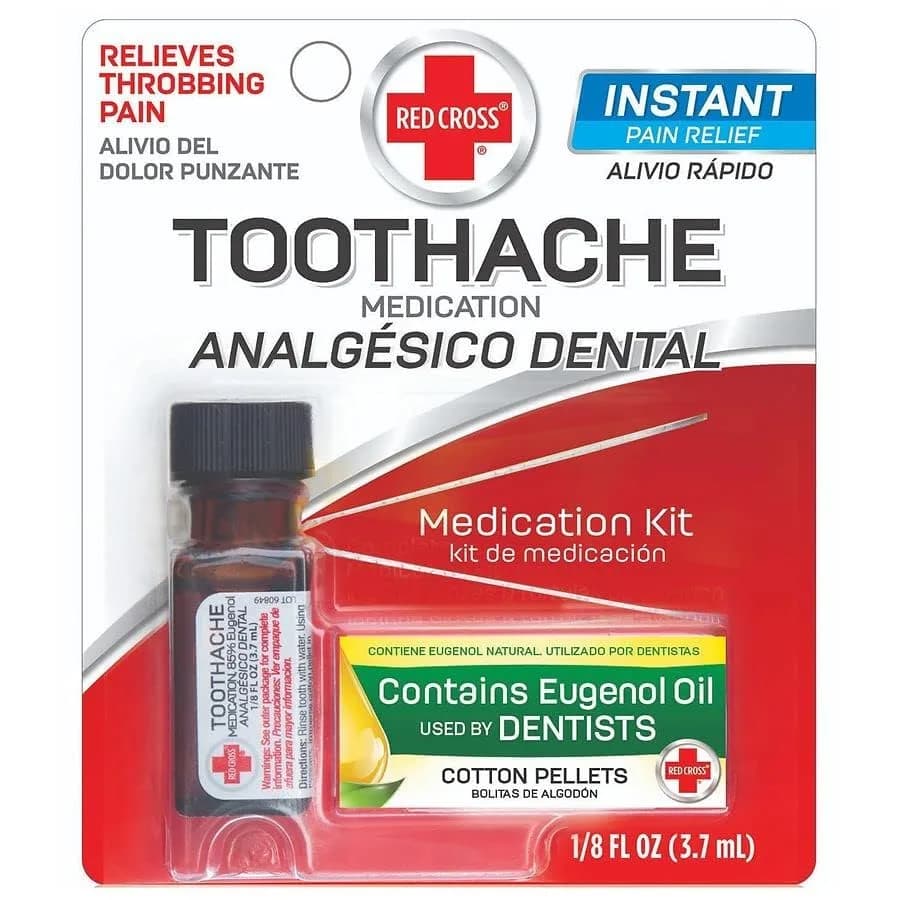 Red Cross Toothache Medication Drops | Fast-Acting Relief for Oral Pain in India thumbnail 10