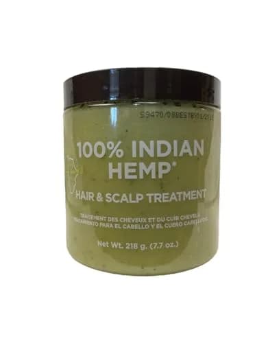 Kuza 100% Indian Hemp Hair & Scalp Treatment 7.7oz (228ml) | Natural Moisturizing Formula for Textured Hair thumbnail 1