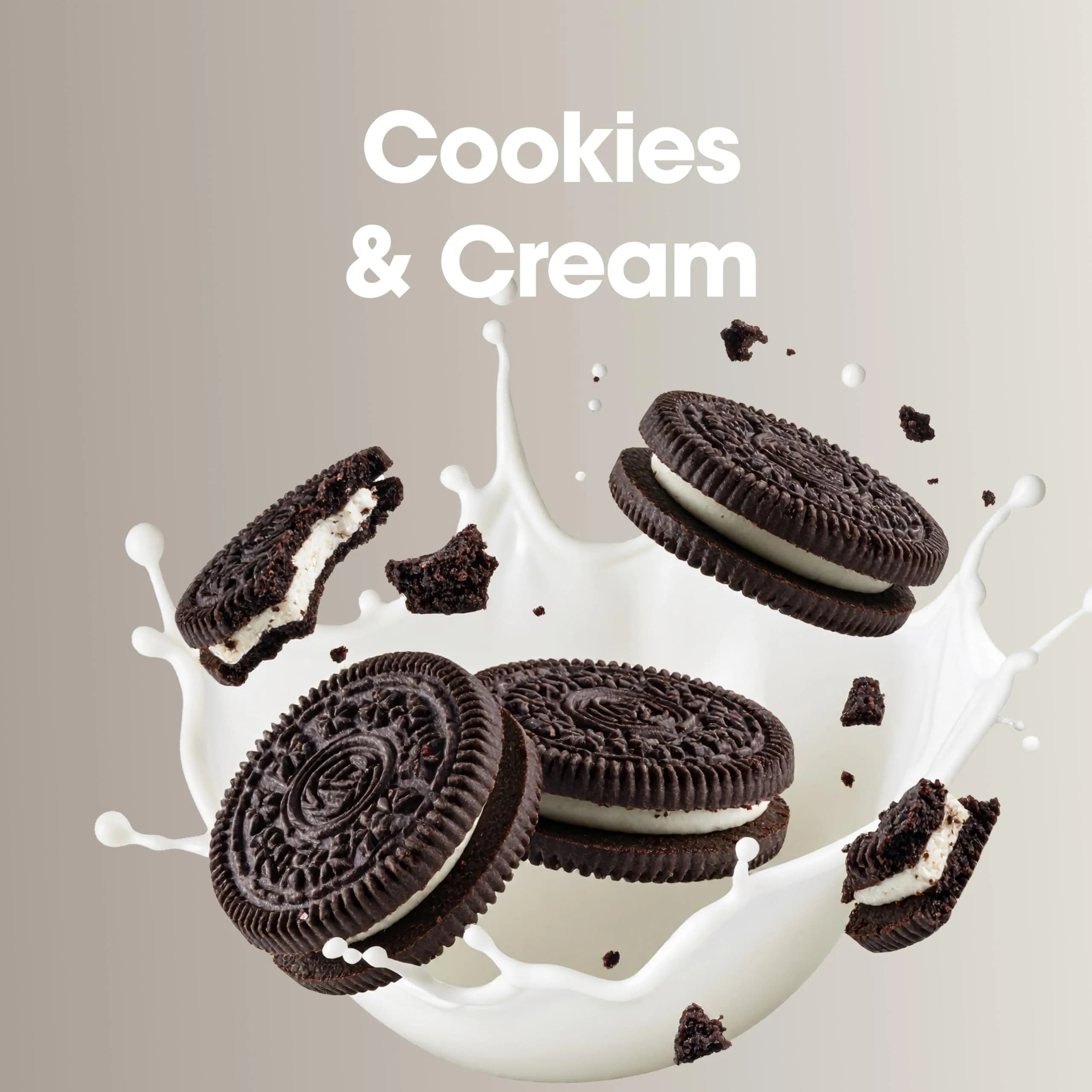 Optimum Nutrition Gold Standard 100% Whey Protein Powder Cookies & Cream 2.27 kg (5 lb) | High Protein for Muscle Support - view 2