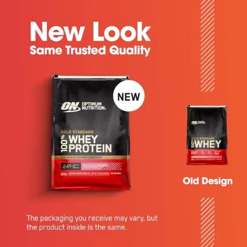 Optimum Nutrition Gold Standard 100% Whey Protein Powder, Delicious Strawberry, 4.54 kg (10 lb) | High Protein for Muscle Support thumbnail 8
