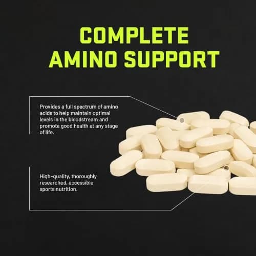 Ultimate Nutrition Amino 2000 Tablets 150 Count | Supports Muscle Growth & Recovery thumbnail 6