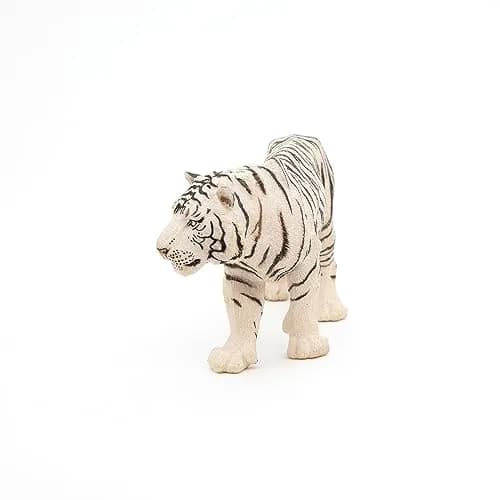 Papo White Tiger Figurine Large Collectible | Educational Animal Play Toy for Kids 3+ thumbnail 5