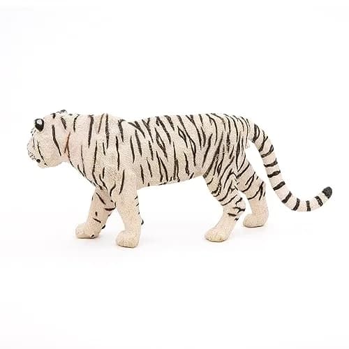 Papo White Tiger Figurine Large Collectible | Educational Animal Play Toy for Kids 3+ thumbnail 7