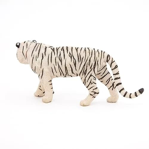 Papo White Tiger Figurine Large Collectible | Educational Animal Play Toy for Kids 3+ thumbnail 8