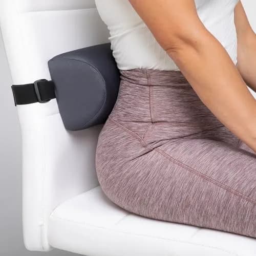 OPTP The Original McKenzie D-Section Lumbar Roll – Large, Firm Density | Support for Office & Travel thumbnail 4