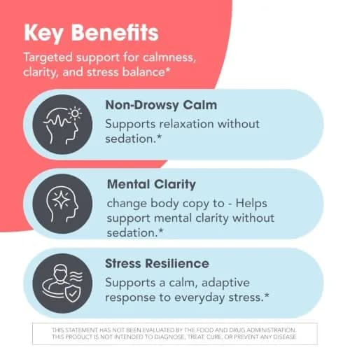 Allergy Research Group 200 mg of Zen L-Theanine & GABA | Stress & Relaxation Support thumbnail 4