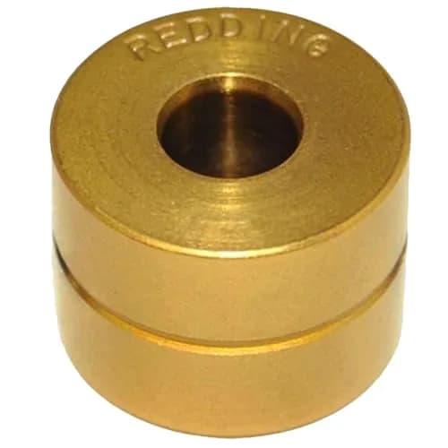 Redding Titanium Nitride 1/2'' O.D. x 3/8'' Long Neck Sizing Bushing | Precision Steel Reloading Tool thumbnail 1