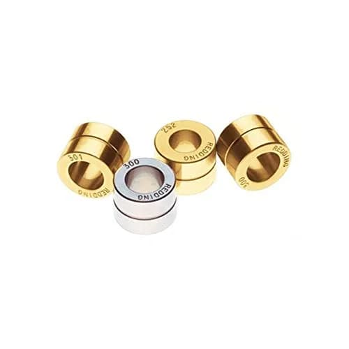 Redding Titanium Nitride 1/2'' O.D. x 3/8'' Long Neck Sizing Bushing | Precision Steel Reloading Tool thumbnail 3