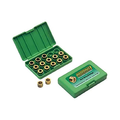 Redding Titanium Nitride 1/2'' O.D. x 3/8'' Long Neck Sizing Bushing | Precision Steel Reloading Tool with Hardness & Reduced Friction thumbnail 4