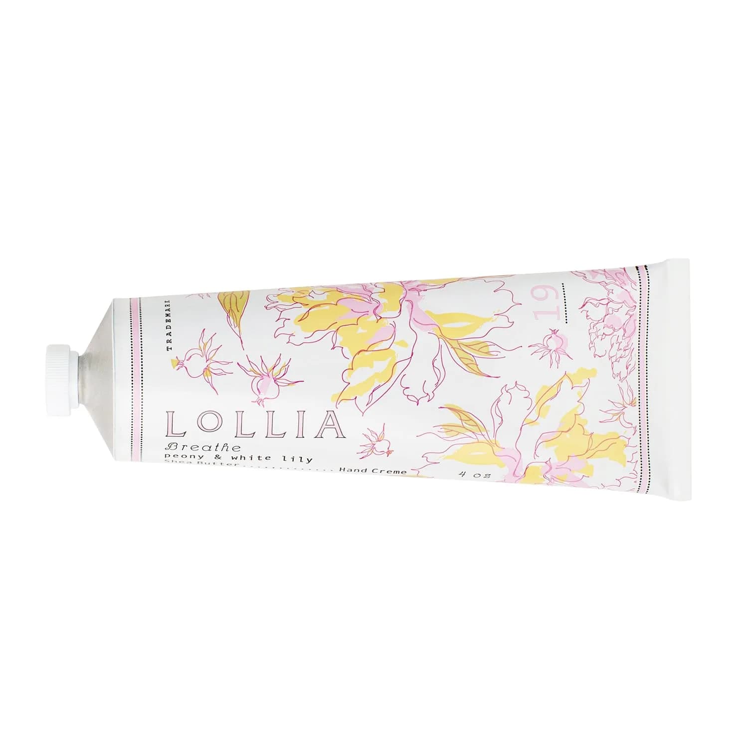 LOLLIA Breathe Hand Cream for Women, 4 oz | Shea & Cocoa Butter Moisturizer for Dry Hands — Breathe