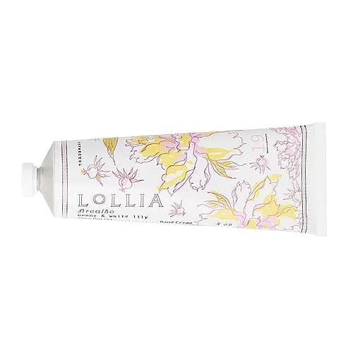 LOLLIA Breathe Hand Cream for Women, 4 oz | Shea & Cocoa Butter Moisturizer for Dry Hands thumbnail 1