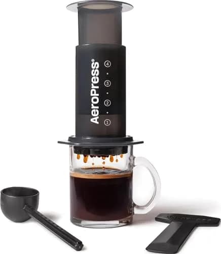 AeroPress Original Coffee Press, French Press, Pour-Over & Espresso Style Coffee Maker | Brews 1-3 Servings, 296ml (10 Fl Oz) thumbnail 1