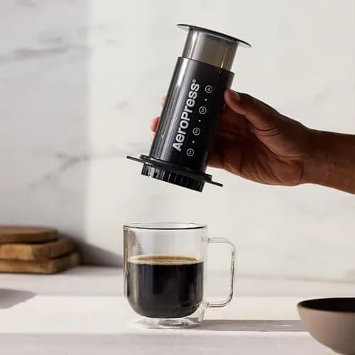 AeroPress Original Coffee Press, French Press, Pour-Over & Espresso Style Coffee Maker | Brews 1-3 Servings, 296ml (10 Fl Oz) thumbnail 5