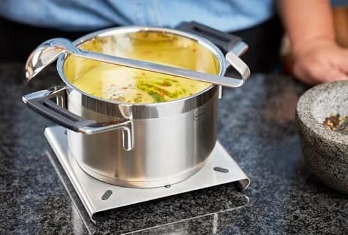Rösle Stainless Steel Sauce Ladle, Flat Handle, 1.7-Ounce | German Design, Durable & Dishwasher Safe thumbnail 2