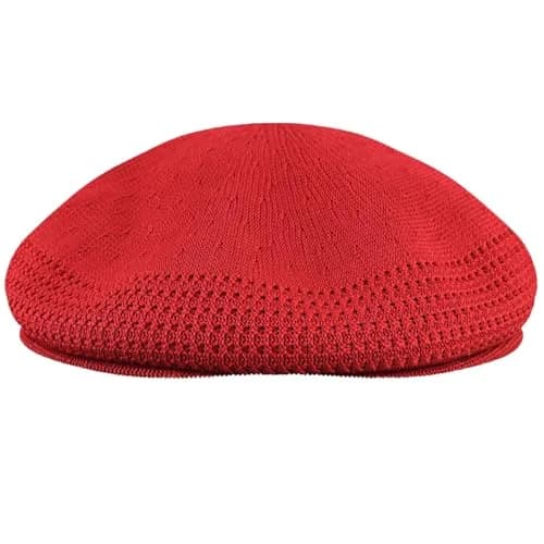 Kangol Tropic 504 Ventair Cap Scarlet/M Medium | Lightweight Breathable Classic thumbnail 3