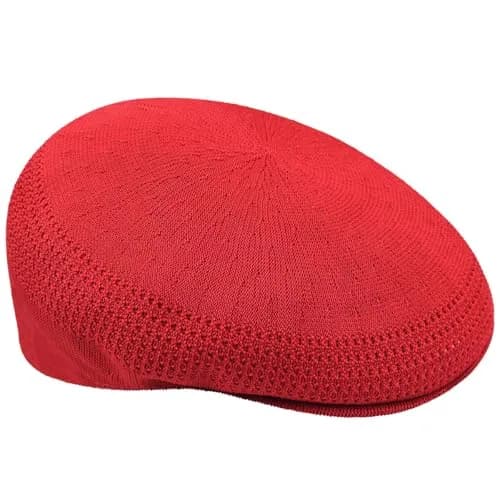 Kangol Tropic 504 Ventair - Scarlet/S Scarlet, Small | Lightweight Summer Cap with Iconic Ventair Pattern thumbnail 5