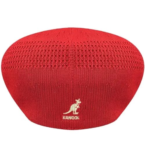 Kangol Tropic 504 Ventair - Scarlet/S Scarlet, Small | Lightweight Summer Cap with Iconic Ventair Pattern thumbnail 7