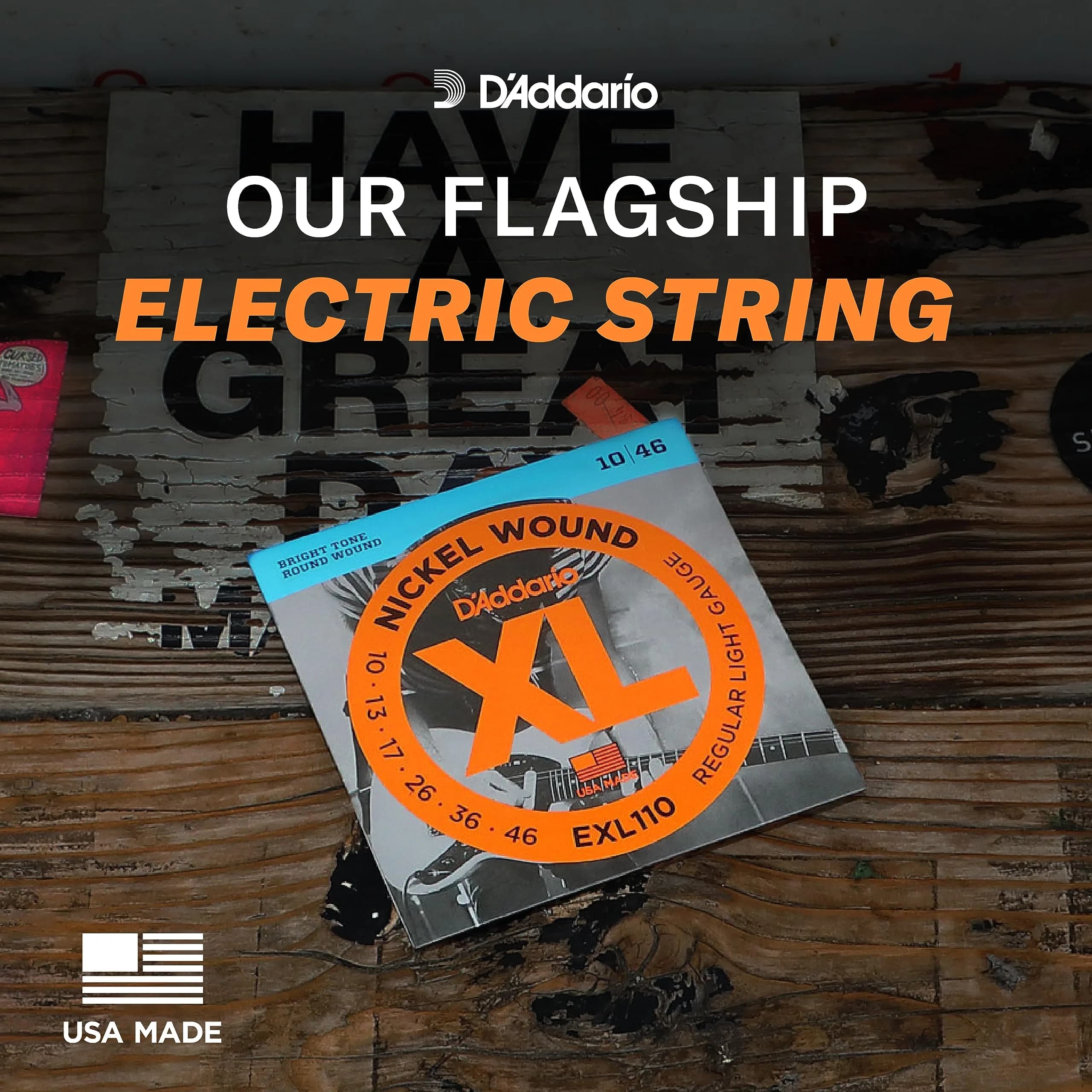 D'Addario XL Nickel EXL116 Electric Guitar Strings, Medium Top/Heavy Bottom 11-52 Gauge | Bright Tone, Perfect Intonation - view 3
