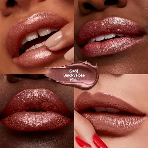 Revlon Super Lustrous Lipstick, 245 Smoky Rose | Rich Color & Moisturizing Formula thumbnail 2