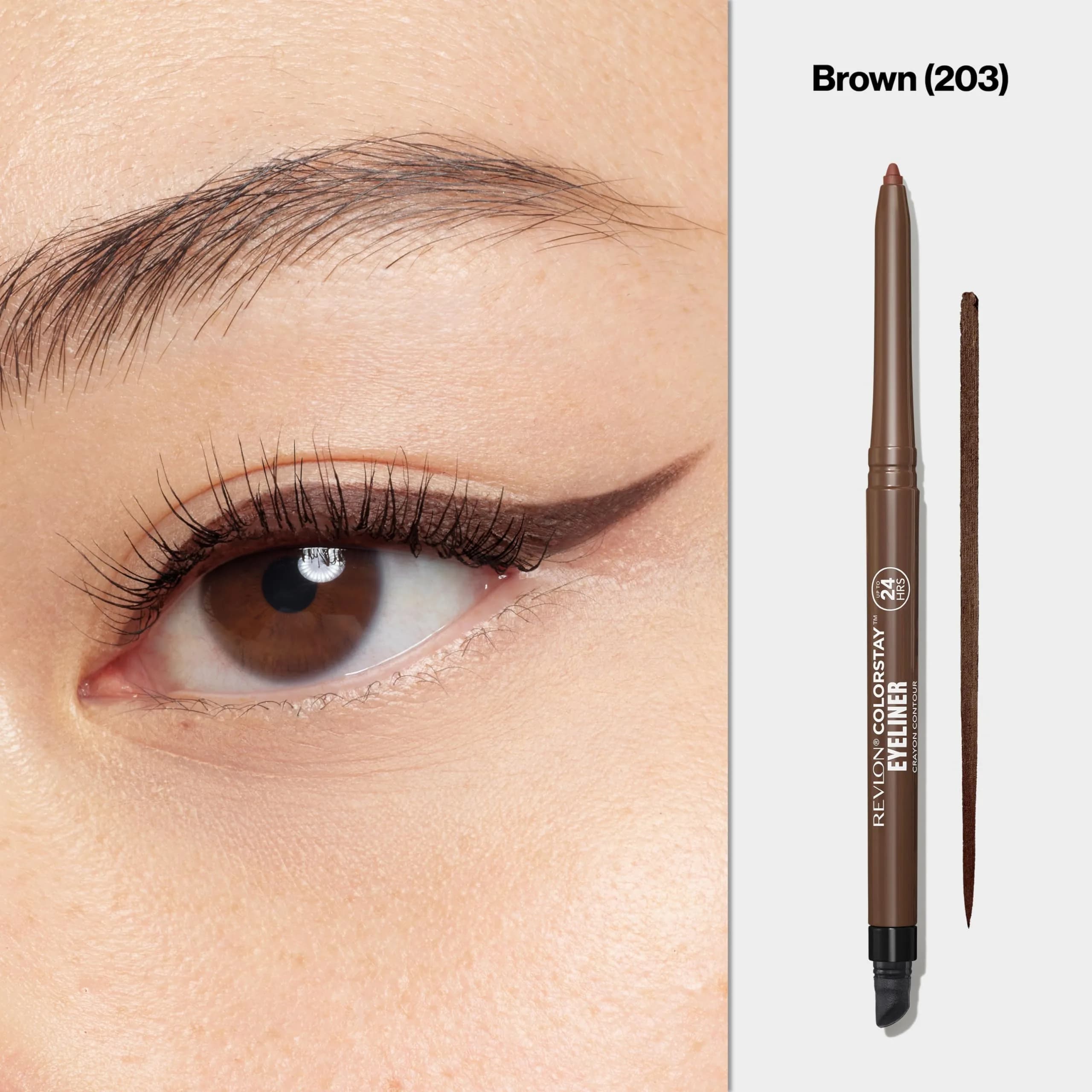 Revlon ColorStay Waterproof Eyeliner Pencil, 0.01 oz (0.28 g) | Ophthalmologist Tested for All Skin Types - view 2