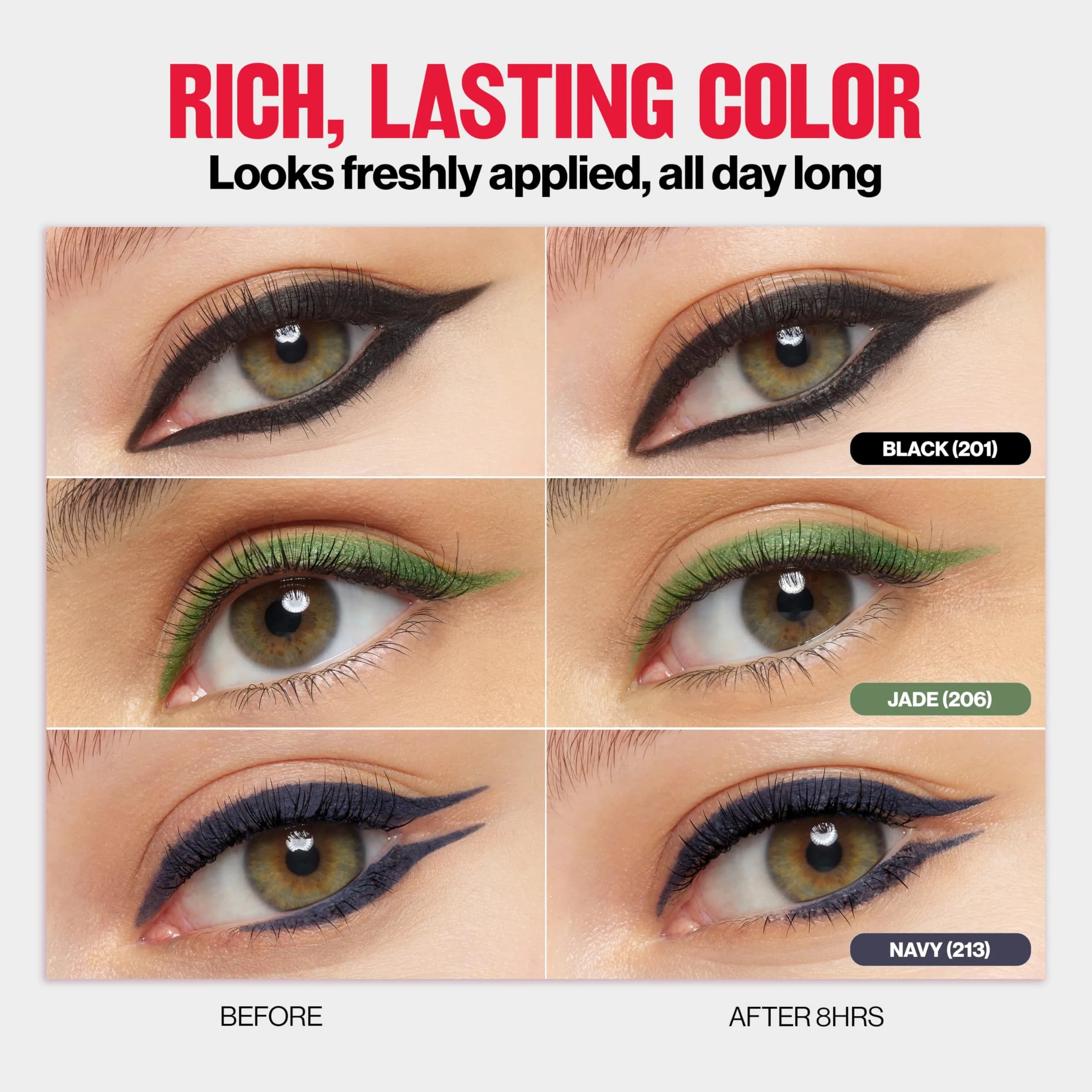 REVLON ColorStay Waterproof Eyeliner Pencil in Charcoal - Long-Lasting, Smudge-Proof Eye Makeup - view 5