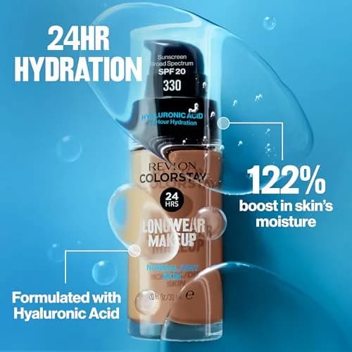 REVLON ColorStay Longwear Makeup Normal/Dry 30ml (1 fl oz) | 24-Hour Wear with SPF 20 thumbnail 4
