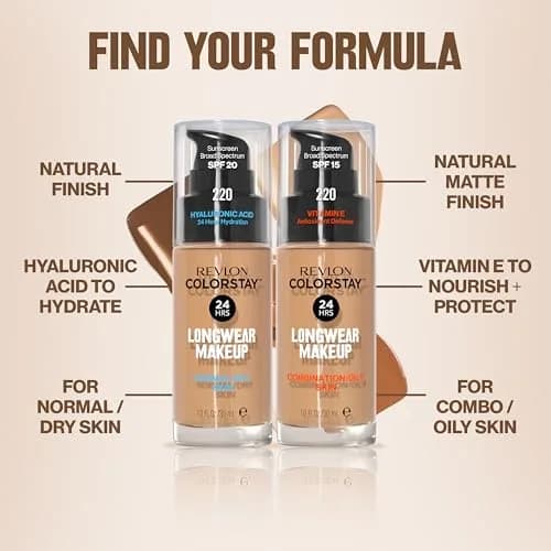 REVLON ColorStay Longwear Makeup Normal/Dry 30ml (1 fl oz) | 24-Hour Wear with SPF 20 thumbnail 5