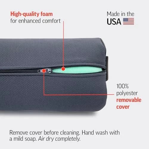 OPTP The Original McKenzie Lumbar Roll – Firm Density Low Back Support 27.94cm (11") x 12.07cm (4.75") thumbnail 6
