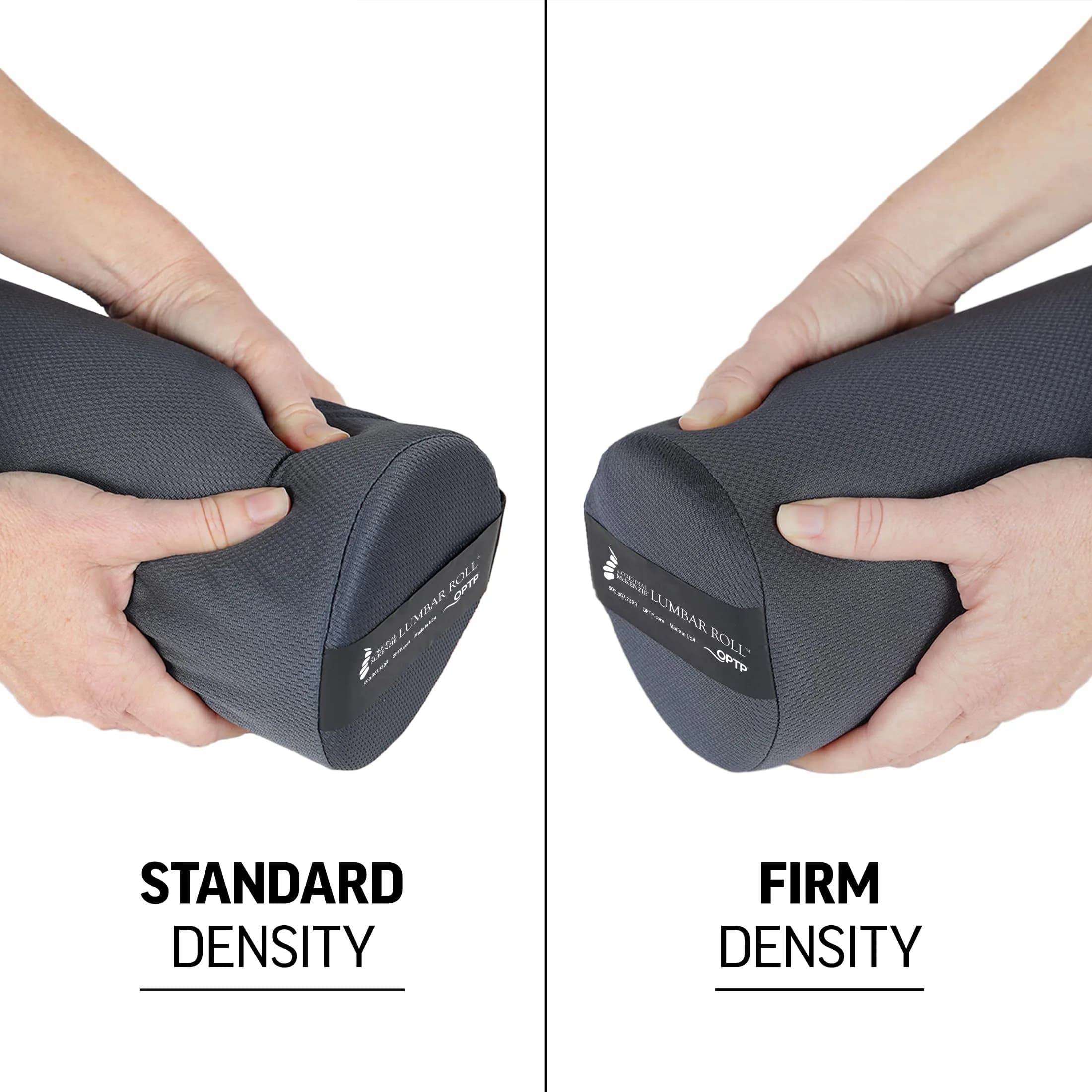 OPTP The Original McKenzie Lumbar Roll – Firm Density Low Back Support 27.94cm (11") x 12.07cm (4.75") - view 2