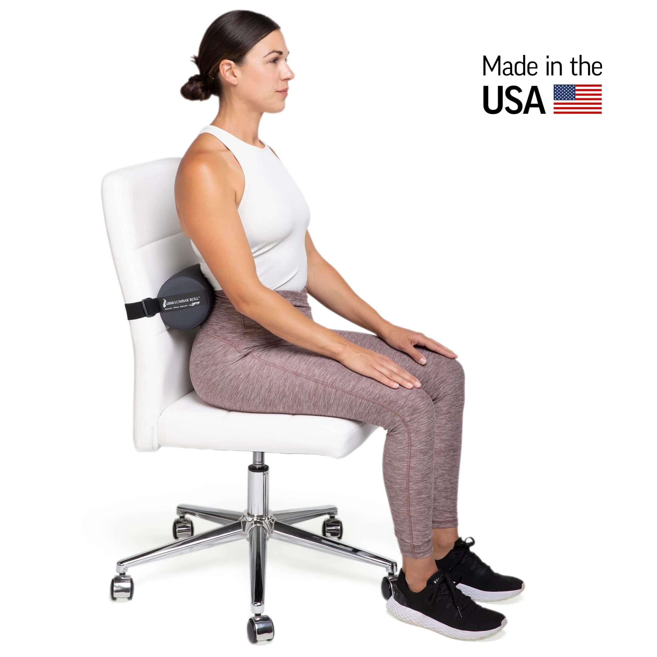 OPTP The Original McKenzie Lumbar Roll – Firm Density Low Back Support 27.94cm (11") x 12.07cm (4.75") - view 3