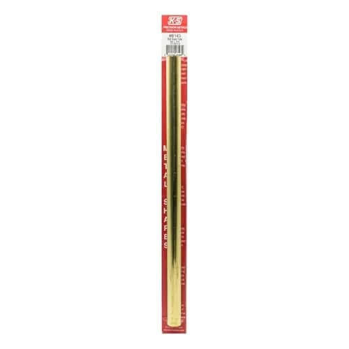 K&S Precision Metals Round Brass Tube 5/8" OD x 0.014" Wall x 12" Long | 15.88mm OD x 0.356mm Wall x 304.8mm Long thumbnail 1