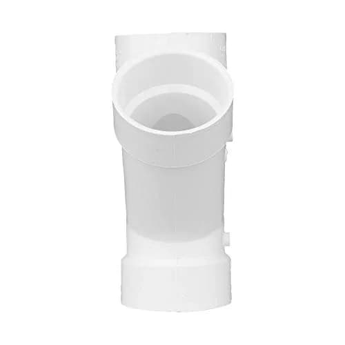 Charlotte Pipe 3" DWV Wye Pipe Fitting | Sanitary Drain Waste Vent, Easy Install, Made in USA thumbnail 2