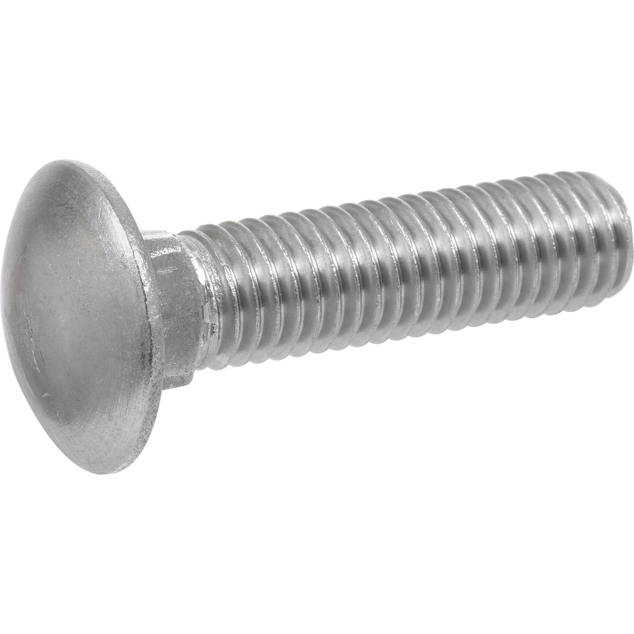 Hillman Stainless Steel Carriage Bolts 1/4 x 1-1/2 Inch 50-Pack | Grade 2, Round Head, Square Neck - main product image