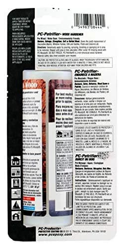 PC Products PC-Petrifier Water-Based Wood Hardener 237ml (8 Fl Oz) | Revitalizes Rotted Wood thumbnail 2